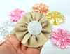 Twirl Sequin Flower 3 inch MIXED COLOR 10 PACK-Piper Alley Bow Supplies