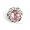 Celtic 18mm Rhinestone Button