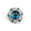 Celtic 18mm Rhinestone Button