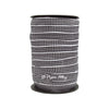 White 5/8" FOE Black Houndstooth BTY