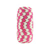 Shocking Pink 5/8" Fold Over Elastic Metallic Gold Foil Wide Arrow Chevron BTY