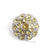 Swirl 25mm Rhinestone Button