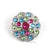 Swirl 25mm Rhinestone Button