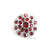 Swirl 25mm Rhinestone Button