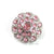 Swirl 25mm Rhinestone Button