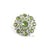 Apple Green Vintage Button 28mm