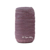 Pearl Pink 5/8" Fold Over Elastic Navy Chevron BTY