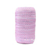 Lite Orchid 5/8" Fold Over Elastic Hot Pink Swiss Dot BTY