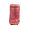 Shocking Pink 5/8" Fold Over Elastic Metallic Gold Zebra BTY