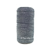 Navy 5/8" Fold Over Elastic Glitter Silver Threads BTY