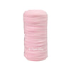 Pearl Pink 5/8" Fold Over Elastic Glitter White Threads BTY