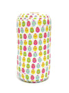 White 5/8" Fold Over Elastic Glitter Easter EggBTY