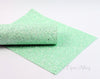 MINT GREEN Sugar Sprinkle Chunky Glitter Fabric Sheet