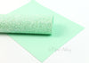 MINT GREEN Sugar Sprinkle Chunky Glitter Fabric Sheet