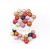 Felt Wool Glitter Balls Glitter sizes 10mm, 15mm or 20mm