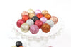 Felt Wool Glitter Balls Glitter sizes 10mm, 15mm or 20mm