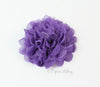 Chiffon Lace Petal Flower Extra Large 5"