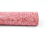 Lil RED ROOSTER Chunky Glitter Fabric Sheet