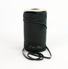 Black 1/4" Skinny Elastic BTY