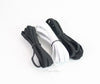 Black 1/4" Skinny Elastic BTY