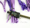 PURPLE 1/4" Skinny Elastic, 6mm Thin Elastic, DIY Narrow Elastic - 2, 5 or 10 yards