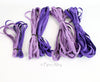 PURPLE 1/4" Skinny Elastic, 6mm Thin Elastic, DIY Narrow Elastic - 2, 5 or 10 yards