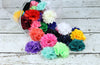 2" Mini Satin Mesh Flower - Small Rosette