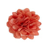 Satin Mini Mesh Flower 2"