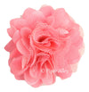 Satin Mini Mesh Flower 2"