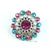 Pinwheel 21mm Rhinestone Button Combo