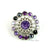 Pinwheel 21mm Rhinestone Button Combo