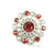 Pinwheel 21mm Rhinestone Button Combo
