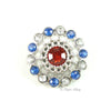 Pinwheel 21mm Rhinestone Button Combo