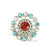 Pinwheel 21mm Rhinestone Button Combo