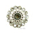 Pinwheel 21mm Rhinestone Button Combo
